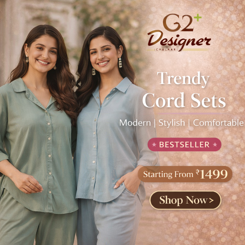 Trendy cord sets for modern women